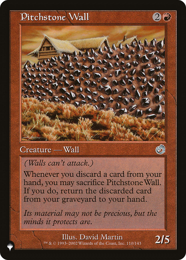 Image of Pitchstone Wall (LIST-TOR-110) - The List