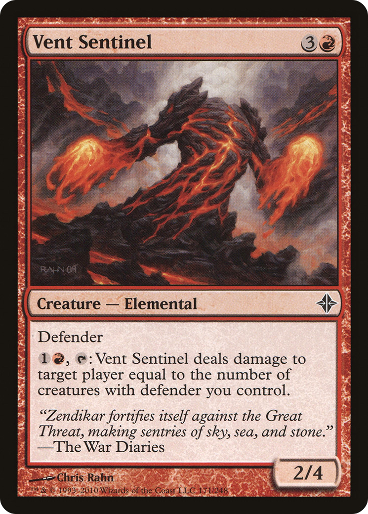 Image of Vent Sentinel (ROE-171) - Rise of the Eldrazi Foil