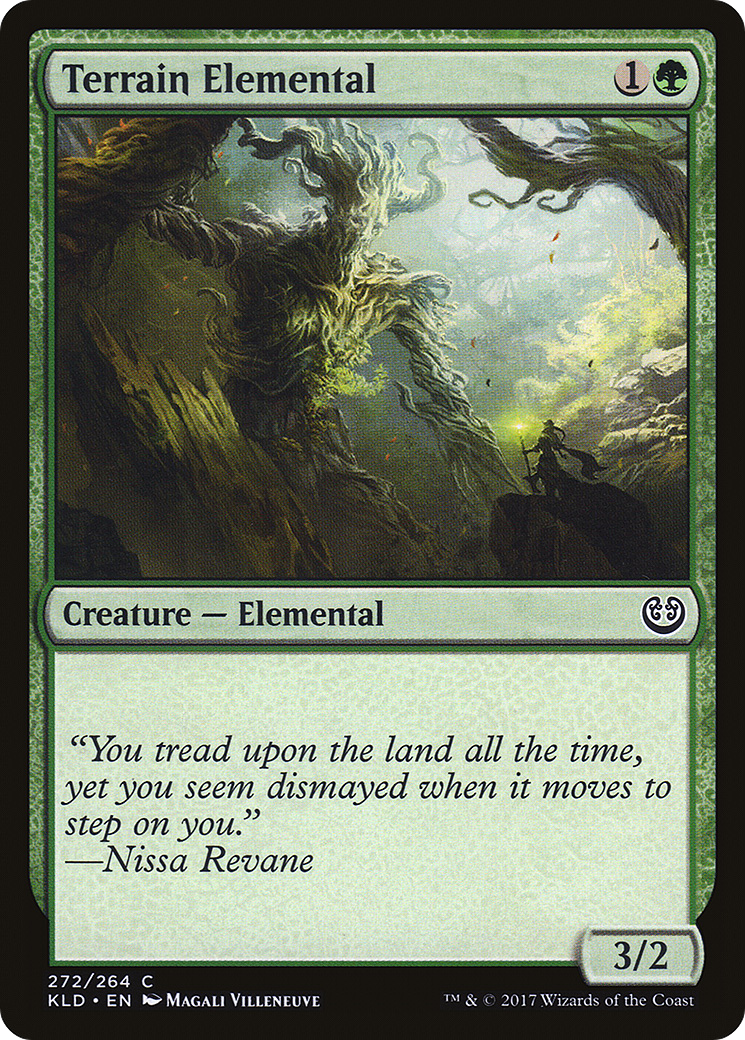 Image of Terrain Elemental (KLD-272†) - Kaladesh