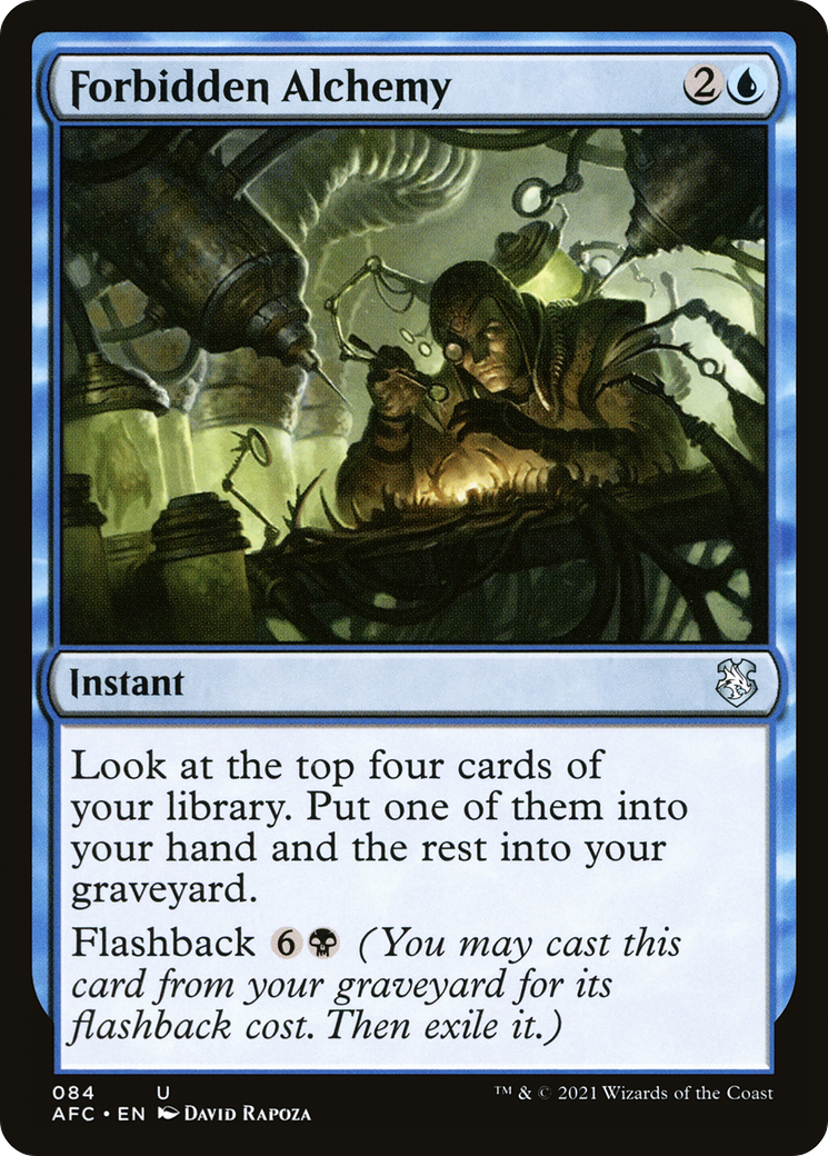 Image of Forbidden Alchemy (AFC-084) - Forgotten Realms Commander