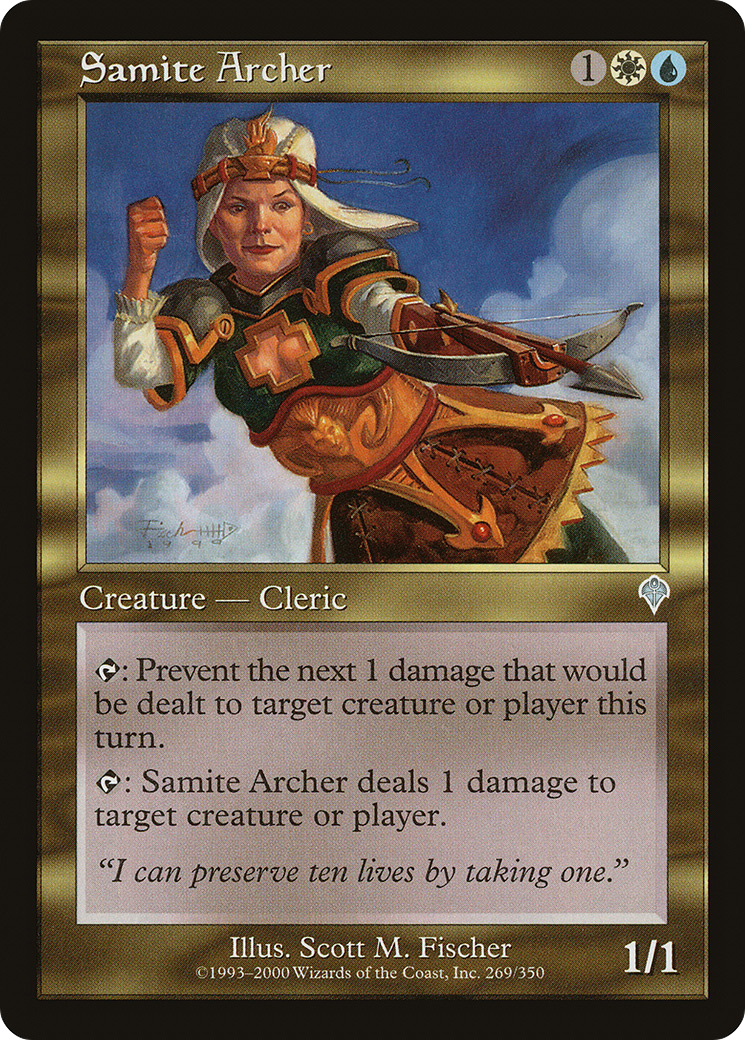 Image of Samite Archer (INV-269) - Invasion