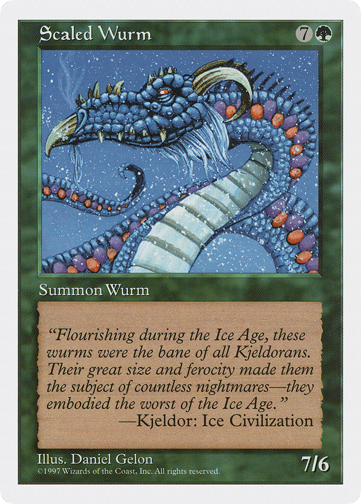 Image of Scaled Wurm (5ED-) - Fifth Edition