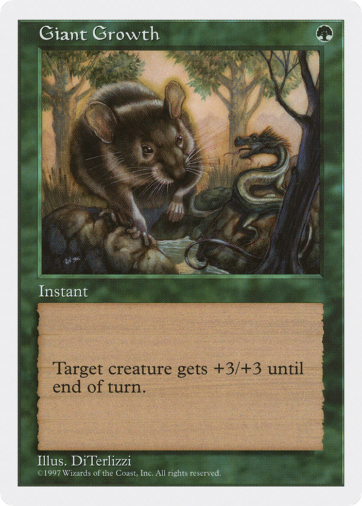 Image of Giant Growth (5ED-161) - Fifth Edition