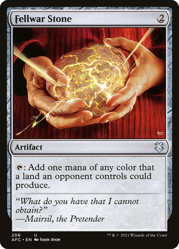 Image of Fellwar Stone (AFC-206) - Forgotten Realms Commander
