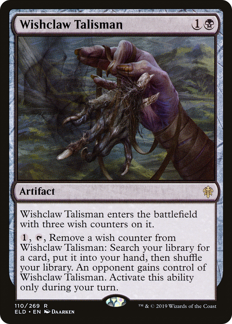 Image of Wishclaw Talisman (ELD-110) - Throne of Eldraine Foil