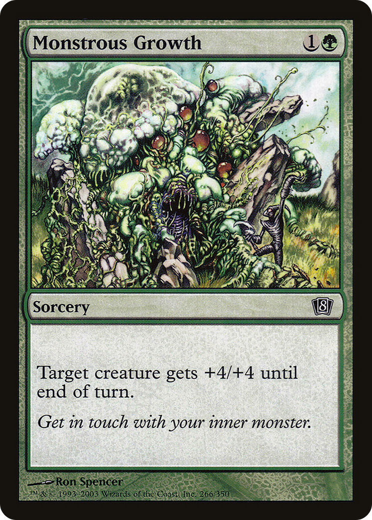Image of Monstrous Growth (8ED-266) - 8th Edition