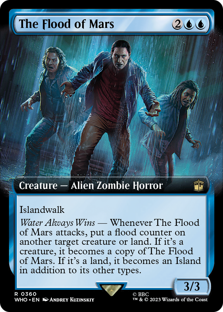 Image of The Flood of Mars (Extended Art) (WHO-360) - Doctor Who: (Extended Art)