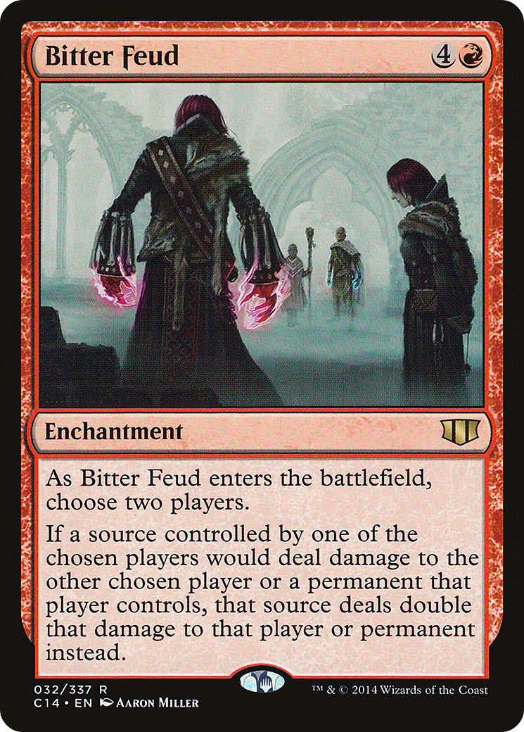 Image of Bitter Feud (C14-032) - Commander 2014