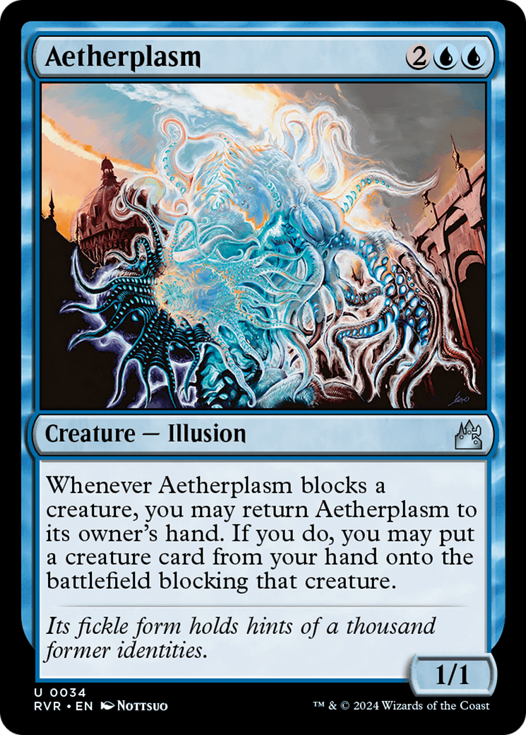 Image of Aetherplasm (RVR-034) - Ravnica Remastered