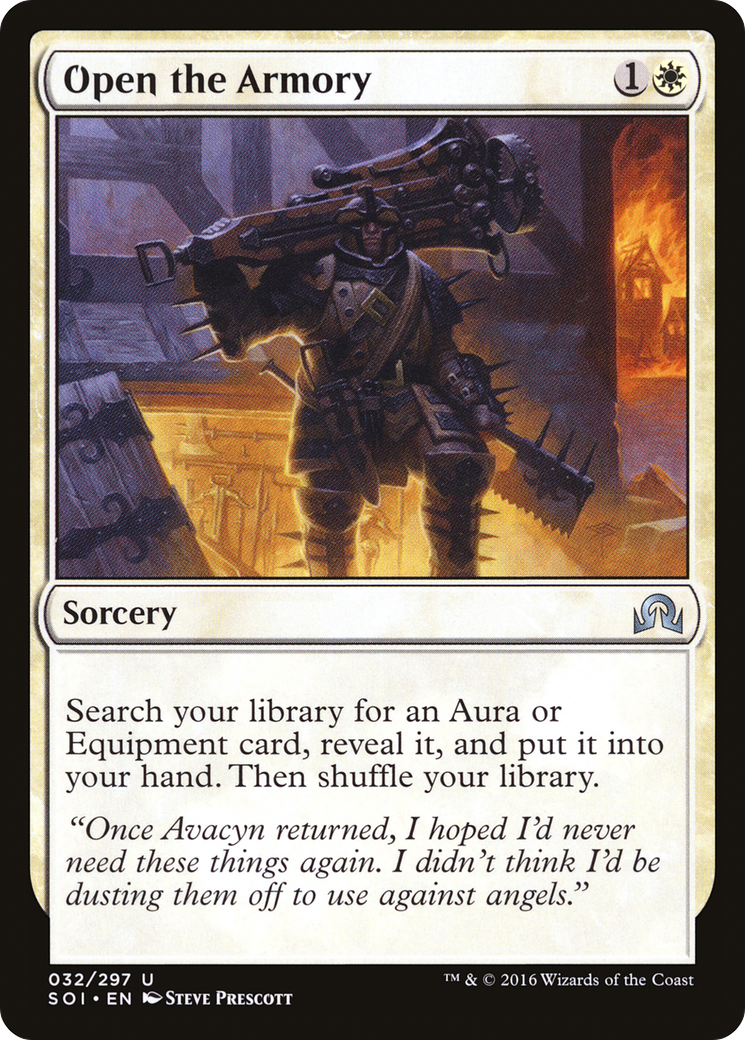 Image of Open the Armory (SOI-032) - Shadows over Innistrad Foil