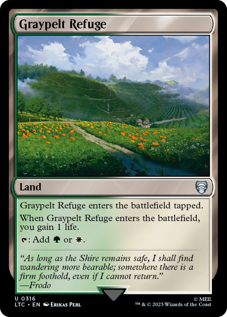Image of Graypelt Refuge (LTC-316) - Tales of Middle-earth Commander