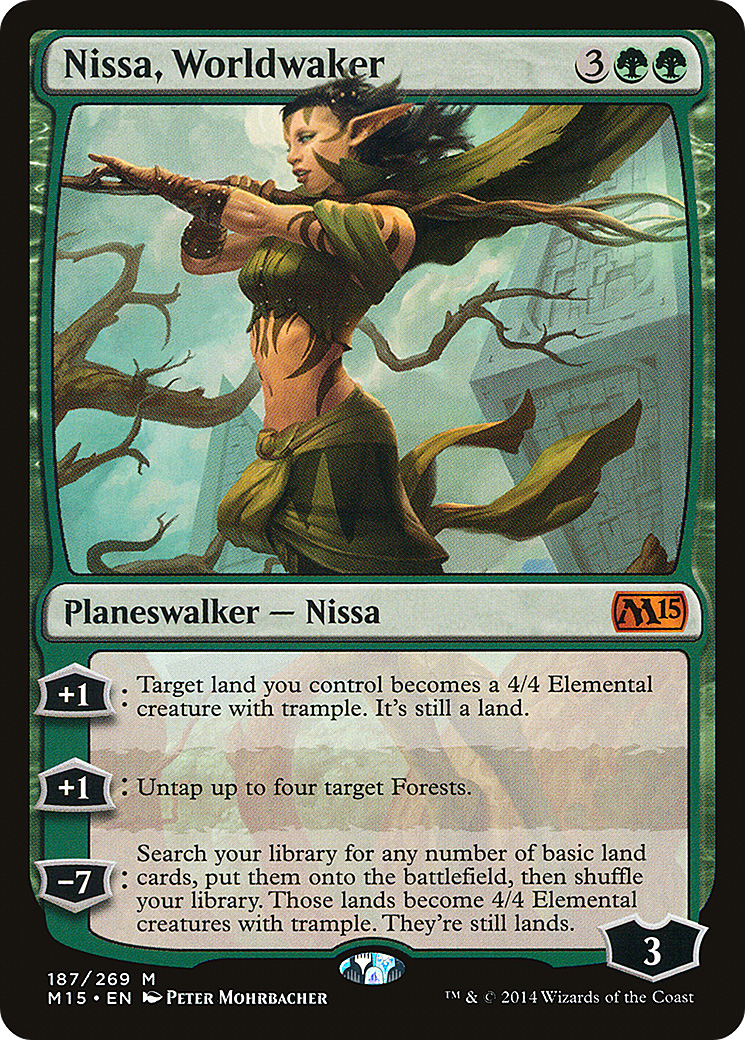 Image of Nissa, Worldwaker (M15-187) - Magic 2015