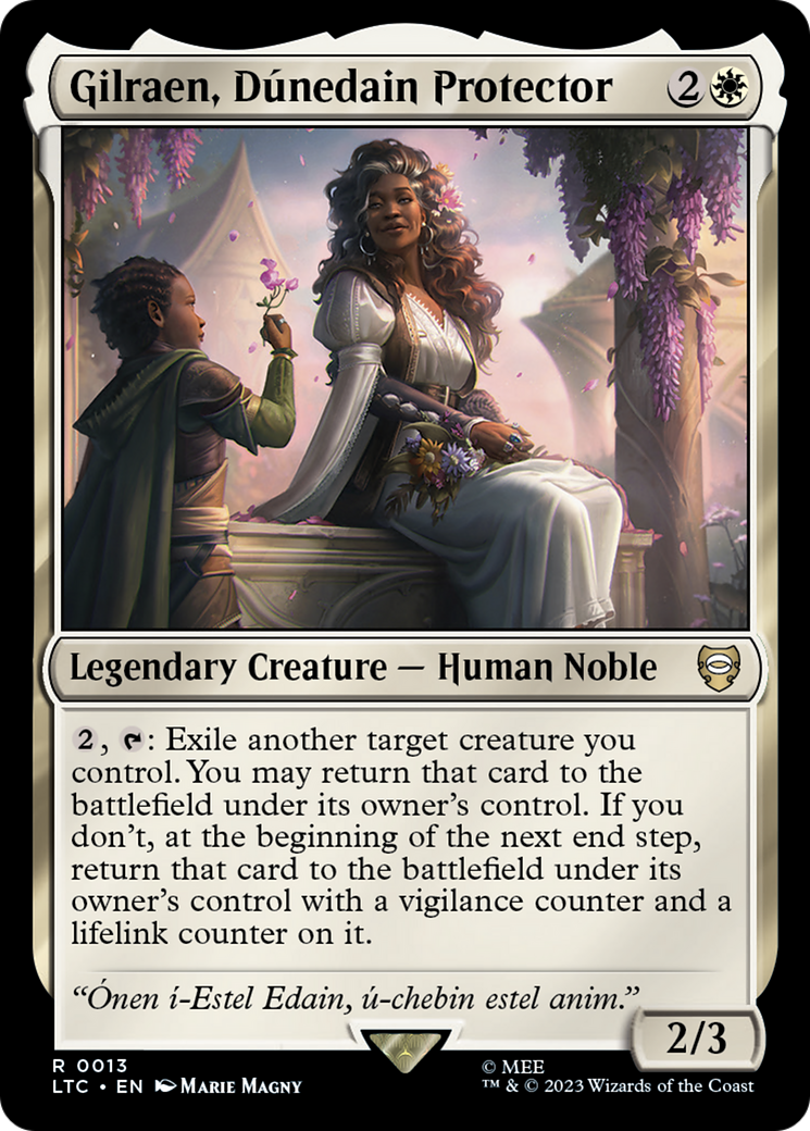 Image of Gilraen, Dunedain Protector (LTC-013) - Tales of Middle-earth Commander