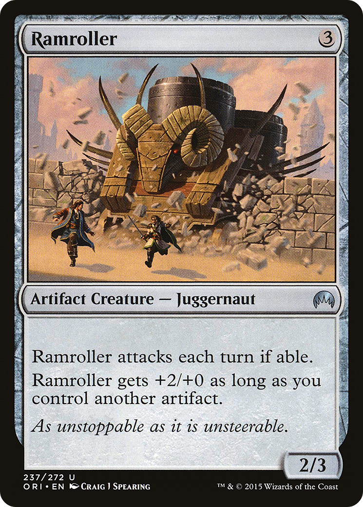 Image of Ramroller (ORI-237) - Magic Origins Foil