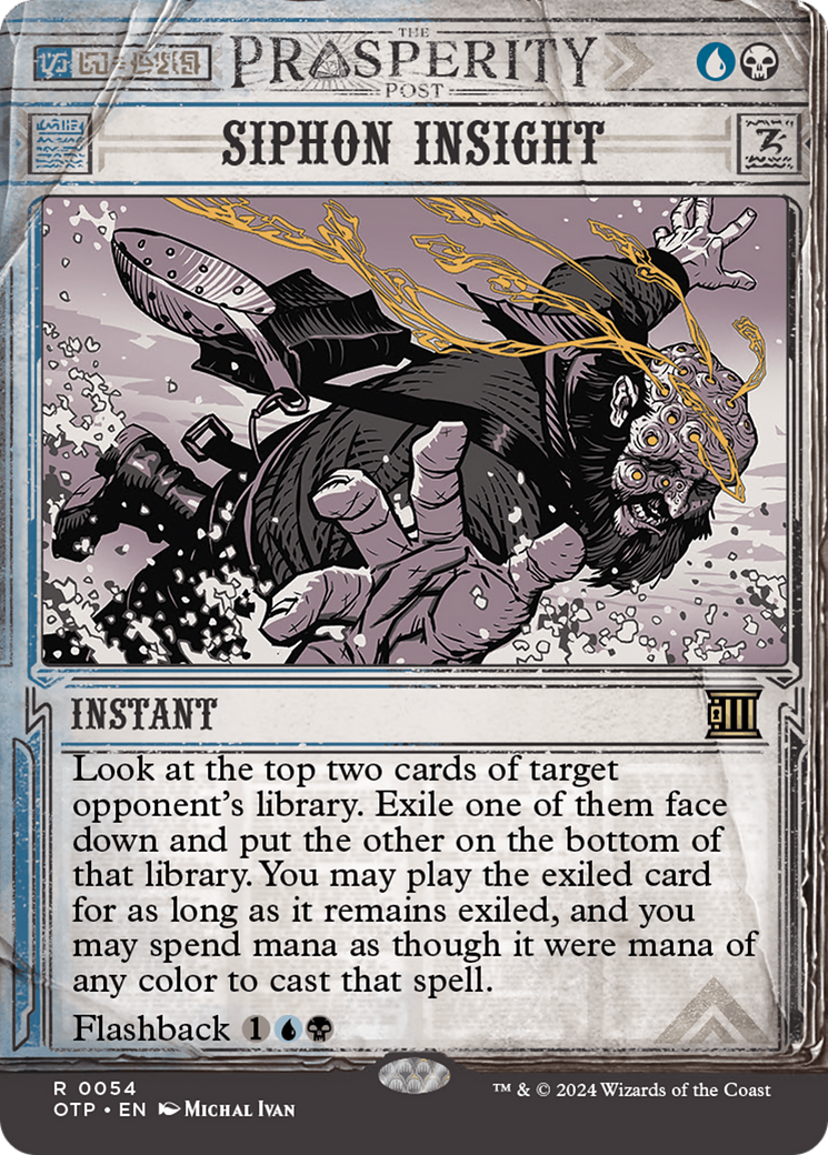 Image of Siphon Insight (OTP-054) - Breaking News: (Showcase) (Borderless)