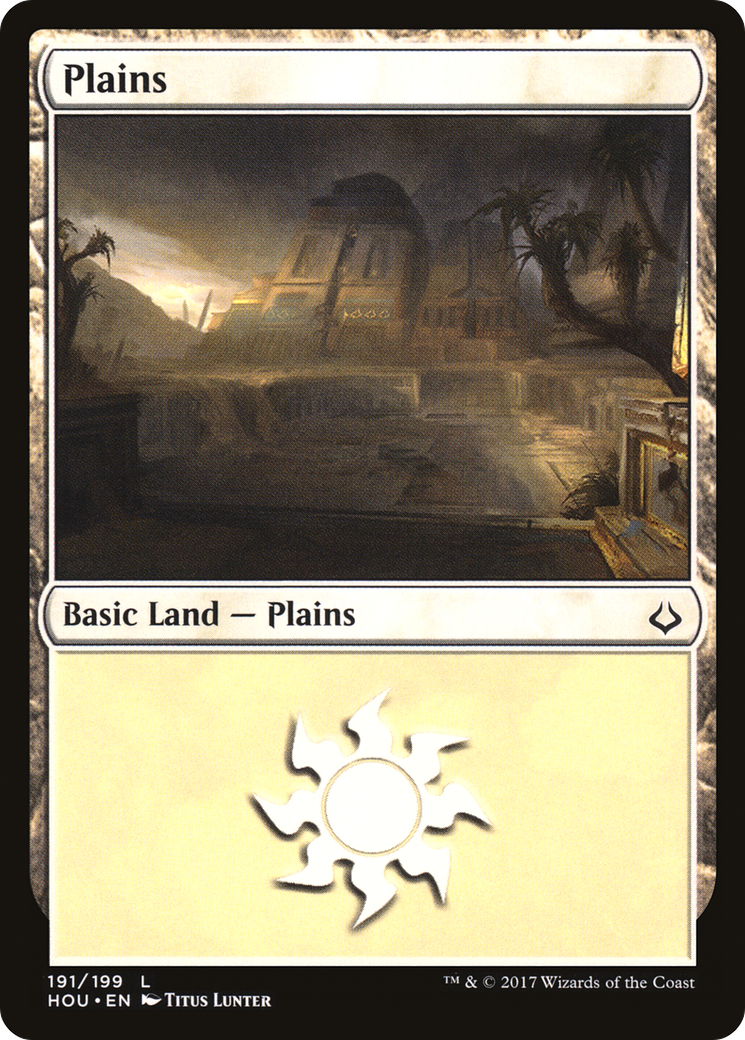 Image of Plains (191) (HOU-191) - Hour of Devastation Foil