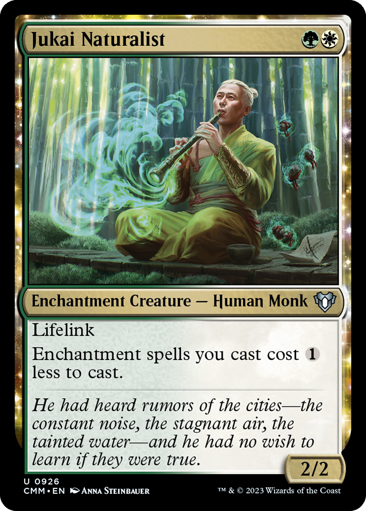 Image of Jukai Naturalist (CMM-926) - Commander Masters: (enchantment)