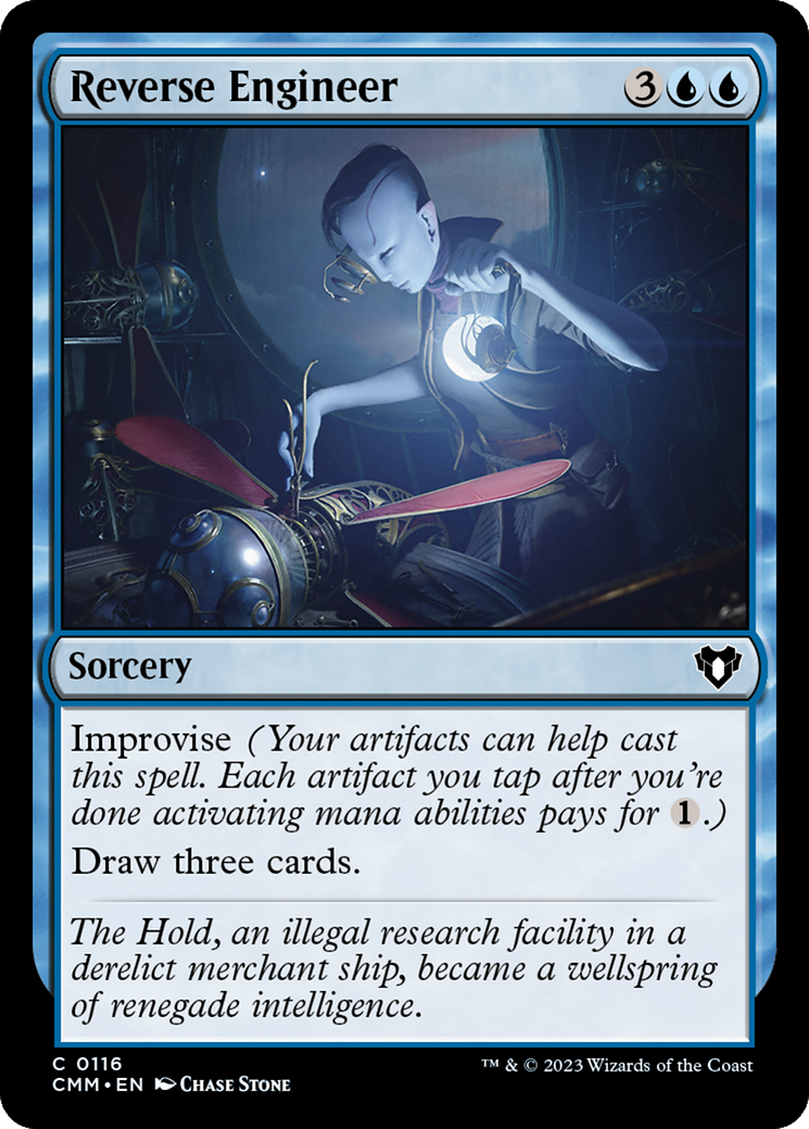 Image of Reverse Engineer (CMM-116) - Commander Masters Foil