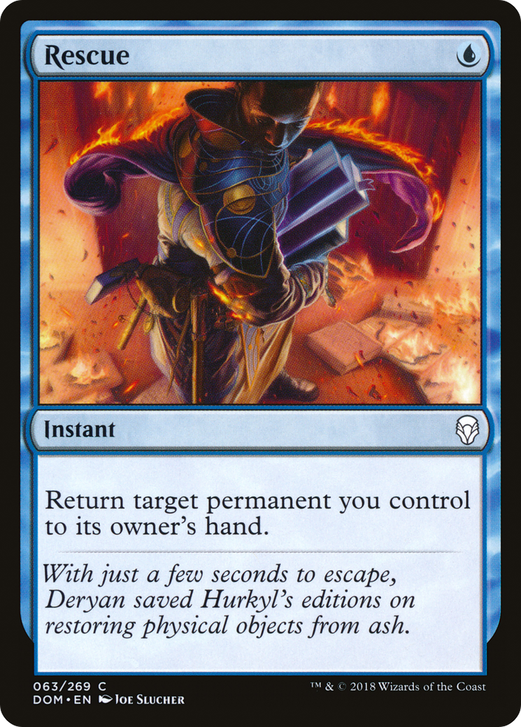 Image of Rescue (DOM-063) - Dominaria Foil