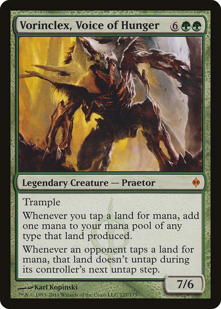 Image of Vorinclex, Voice of Hunger (NPH-127) - New Phyrexia