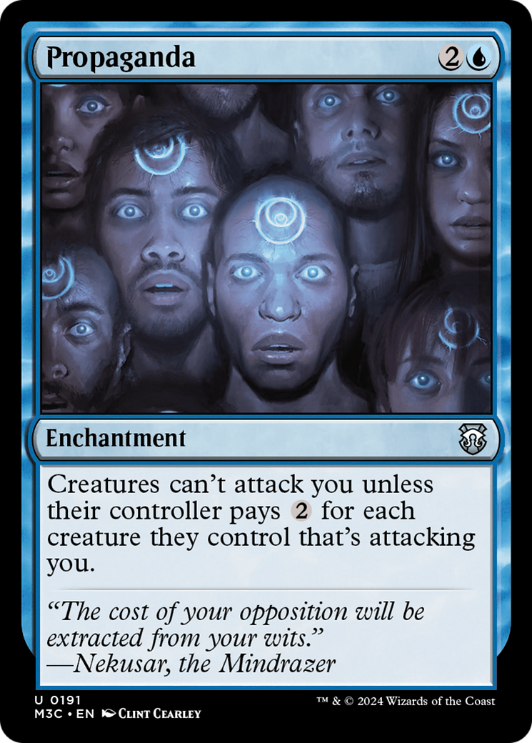 Image of Propaganda (M3C-191) - Modern Horizons 3 Commander