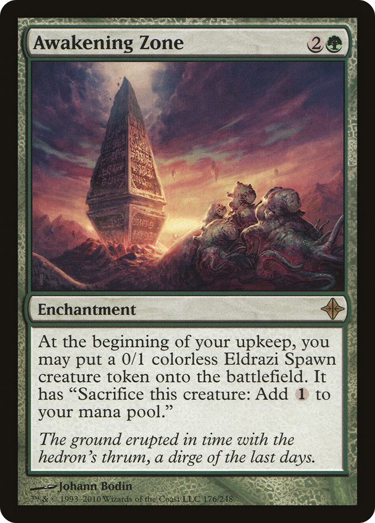 Image of Awakening Zone (ROE-176) - Rise of the Eldrazi Foil