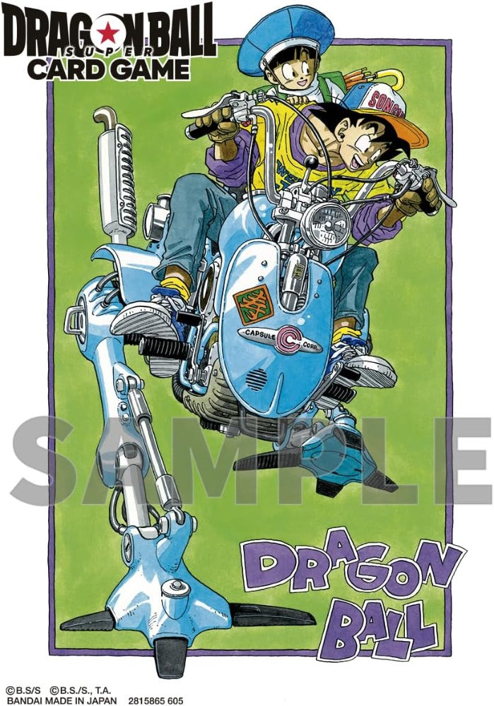 Image of DRAGON BALL SUPER TCG: FUSION WORLD: OFFICIAL SLEEVE MANGA COLLECTION DISPLAY ASSORTMENT