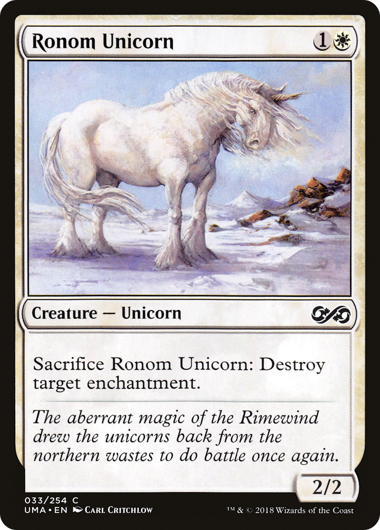 Image of Ronom Unicorn (UMA-033) - Ultimate Masters Foil