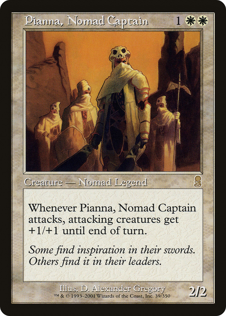 Image of Pianna, Nomad Captain (ODY-039) - Odyssey Foil