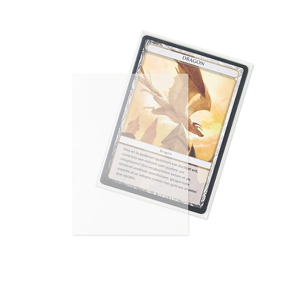 Image of Arcane Fortress Card Sleeves: Standard- Matte- Crystal Clear (100 ct)