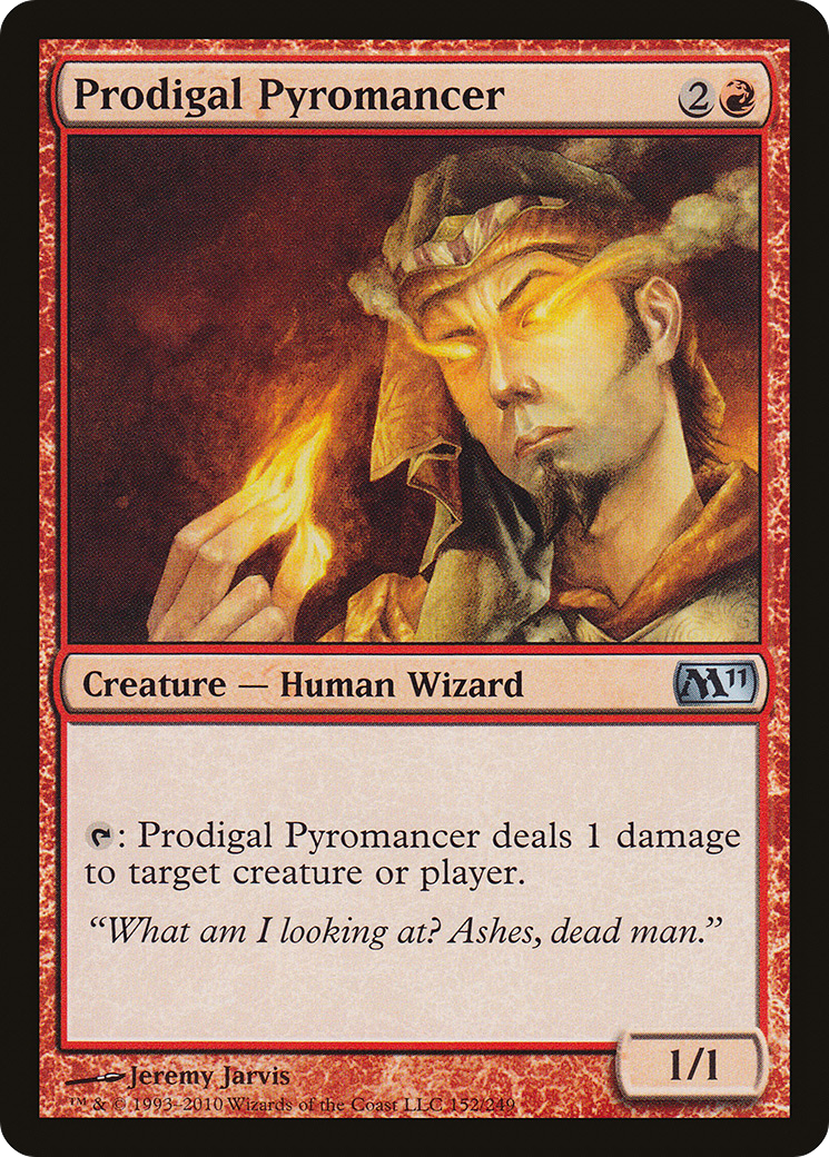 Image of Prodigal Pyromancer (M11-152) - Magic 2011