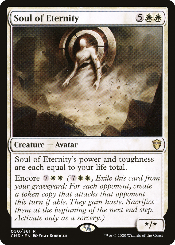 Image of Soul of Eternity (CMR-050) - Commander Legends Foil