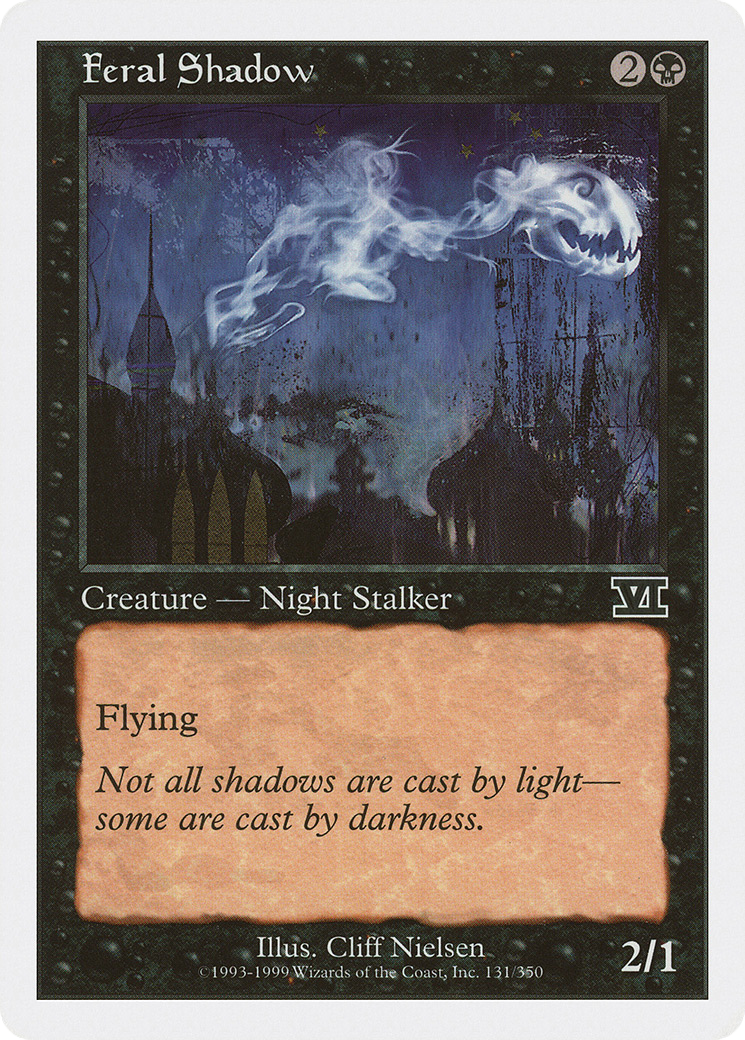 Image of Feral Shadow (6ED-131) - Classic Sixth Edition