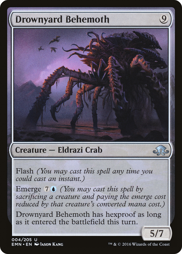 Image of Drownyard Behemoth (EMN-004) - Eldritch Moon Foil