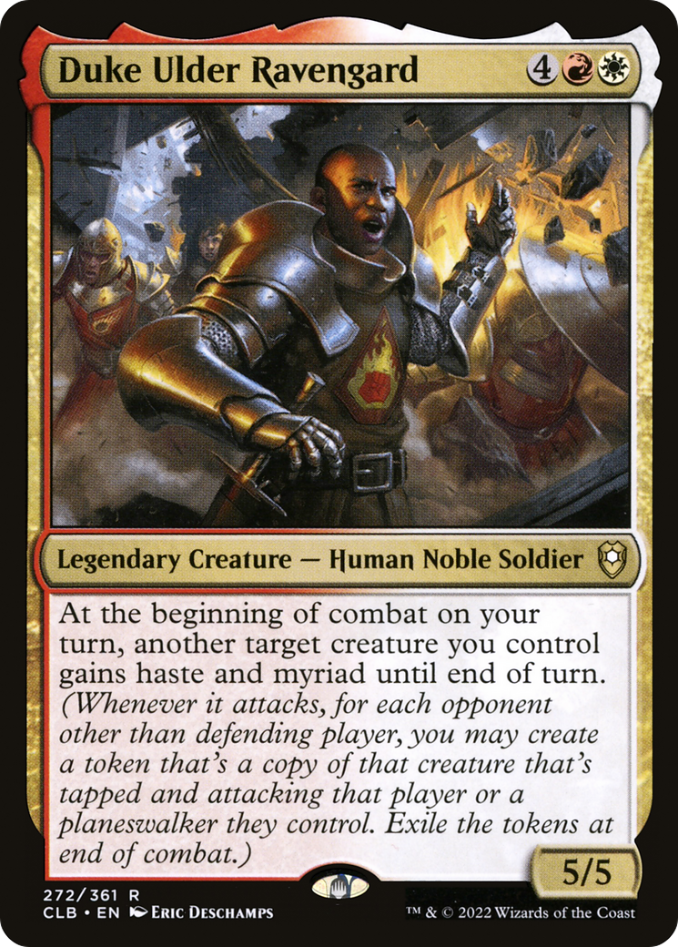 Image of Duke Ulder Ravengard (CLB-272) - Commander Legends: Battle for Baldur's Gate