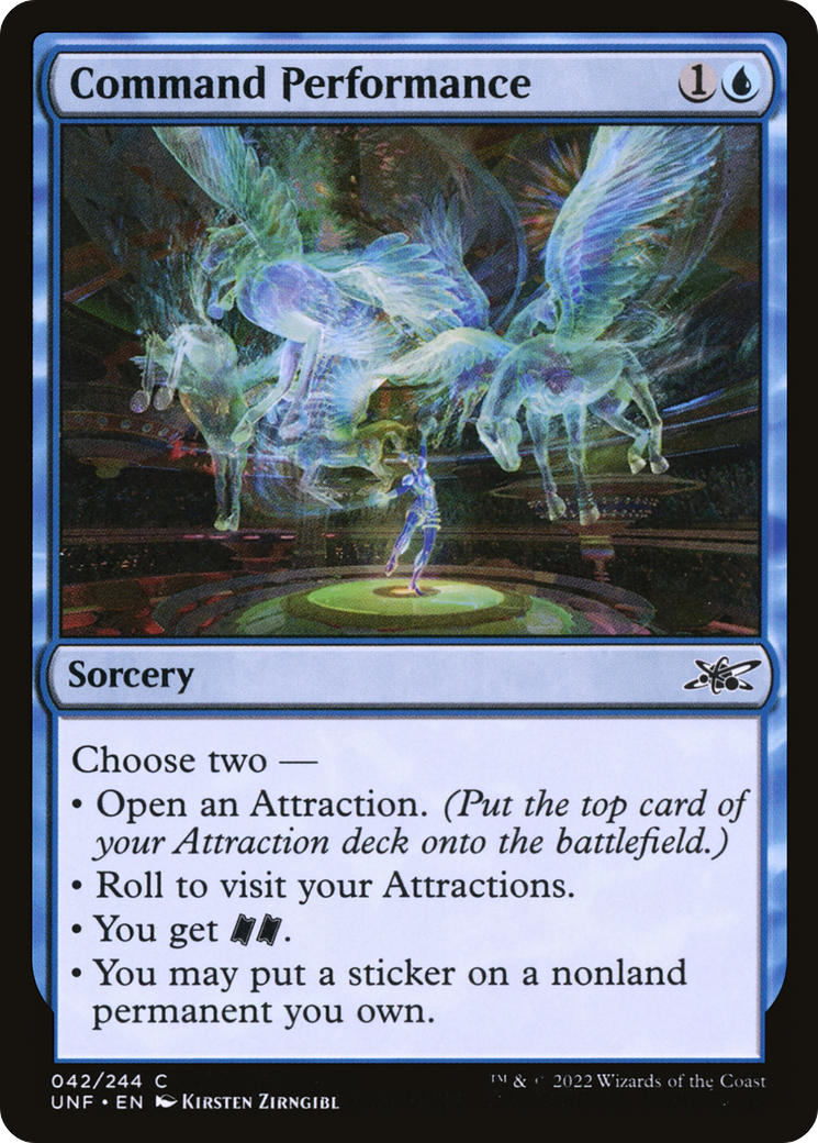 Image of Command Performance (UNF-042) - Unfinity Foil
