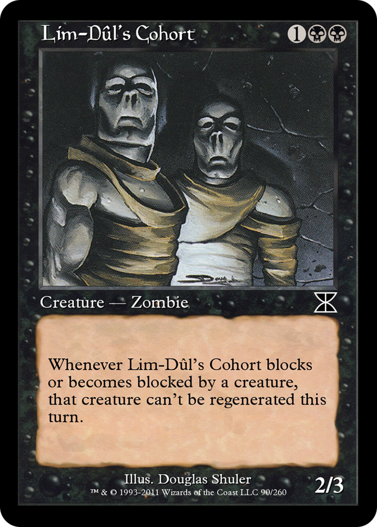 Image of Lim-Dûl's Cohort (ME4-090) - Masters Edition IV Foil