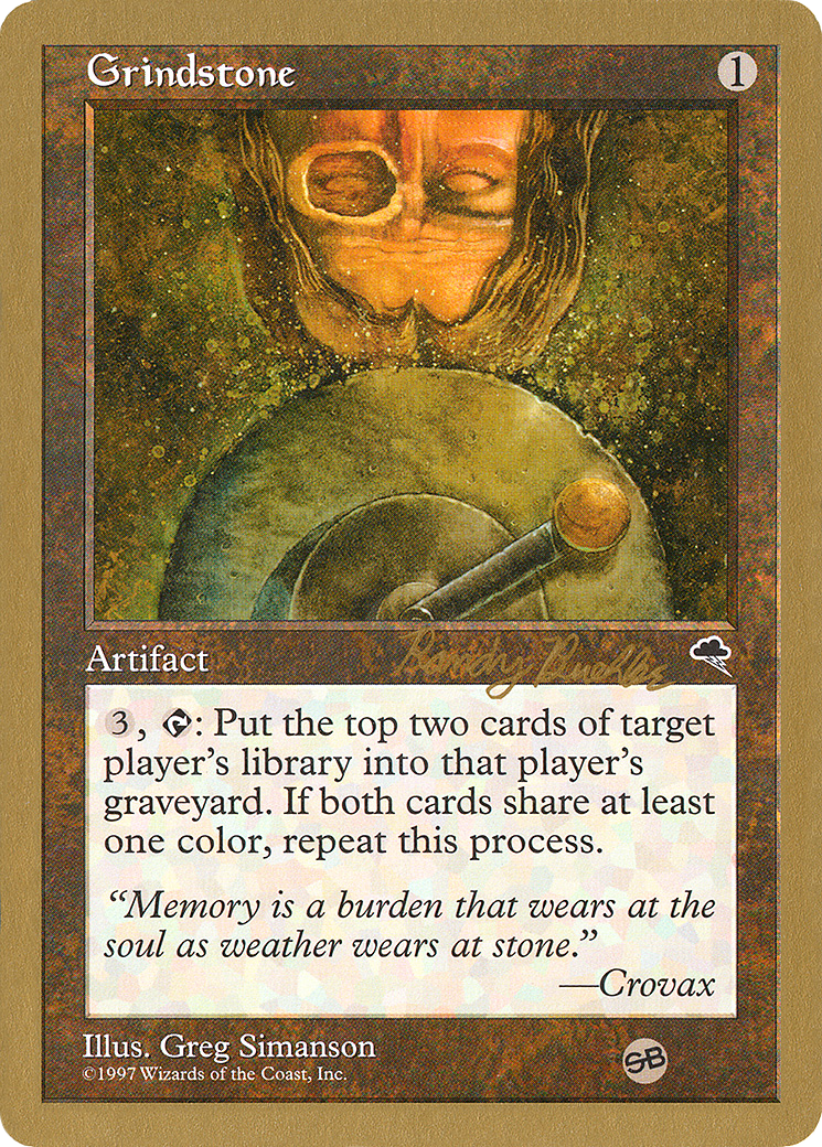 Image of Grindstone - 1998 Randy Buehler (TMP) (SB) (WCD-) - World Championship Decks 1998