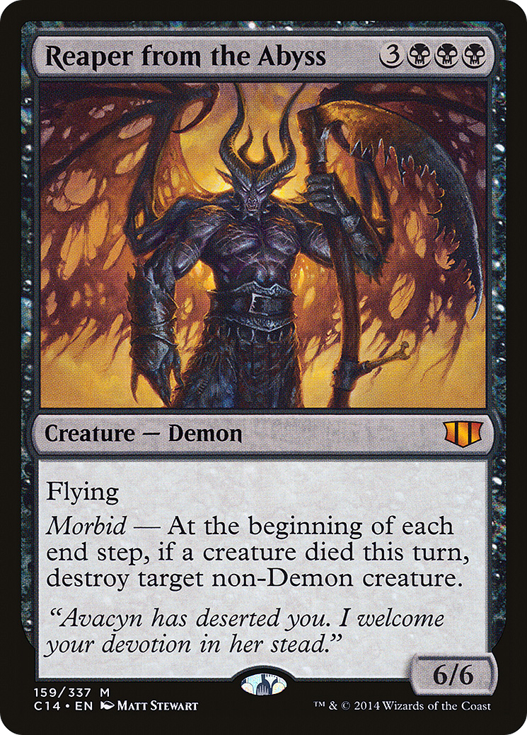 Image of Reaper from the Abyss (C14-159) - Commander 2014