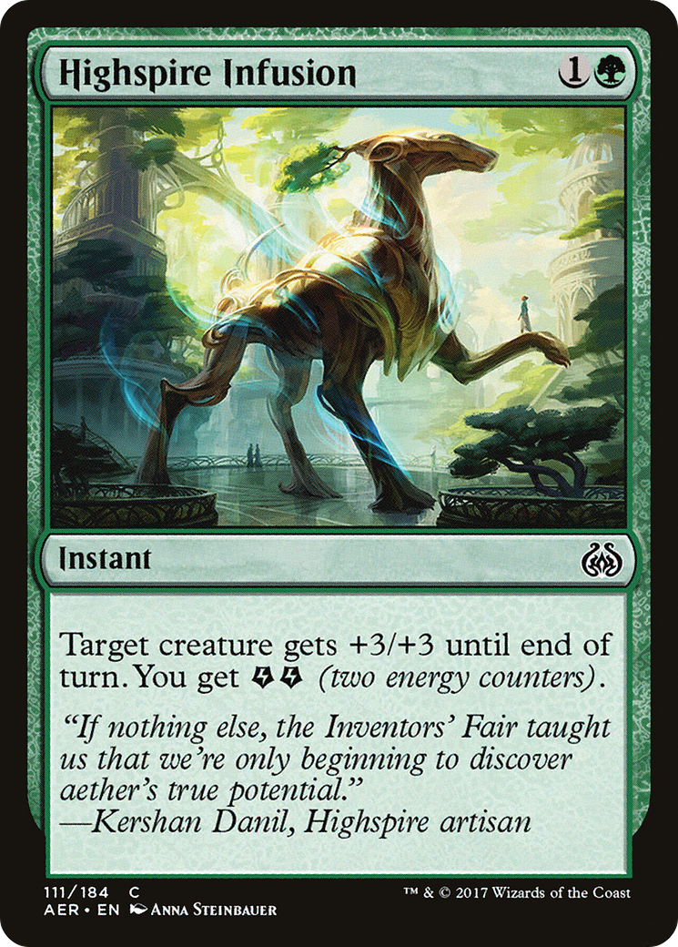 Image of Highspire Infusion (AER-111) - Aether Revolt