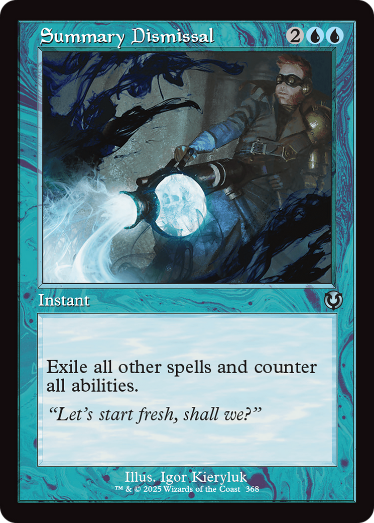 Image of Summary Dismissal (Retro Frame) (INR-368) - Innistrad Remastered