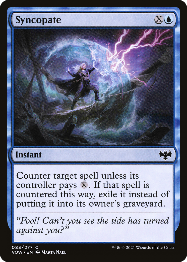 Image of Syncopate (VOW-083) - Innistrad: Crimson Vow