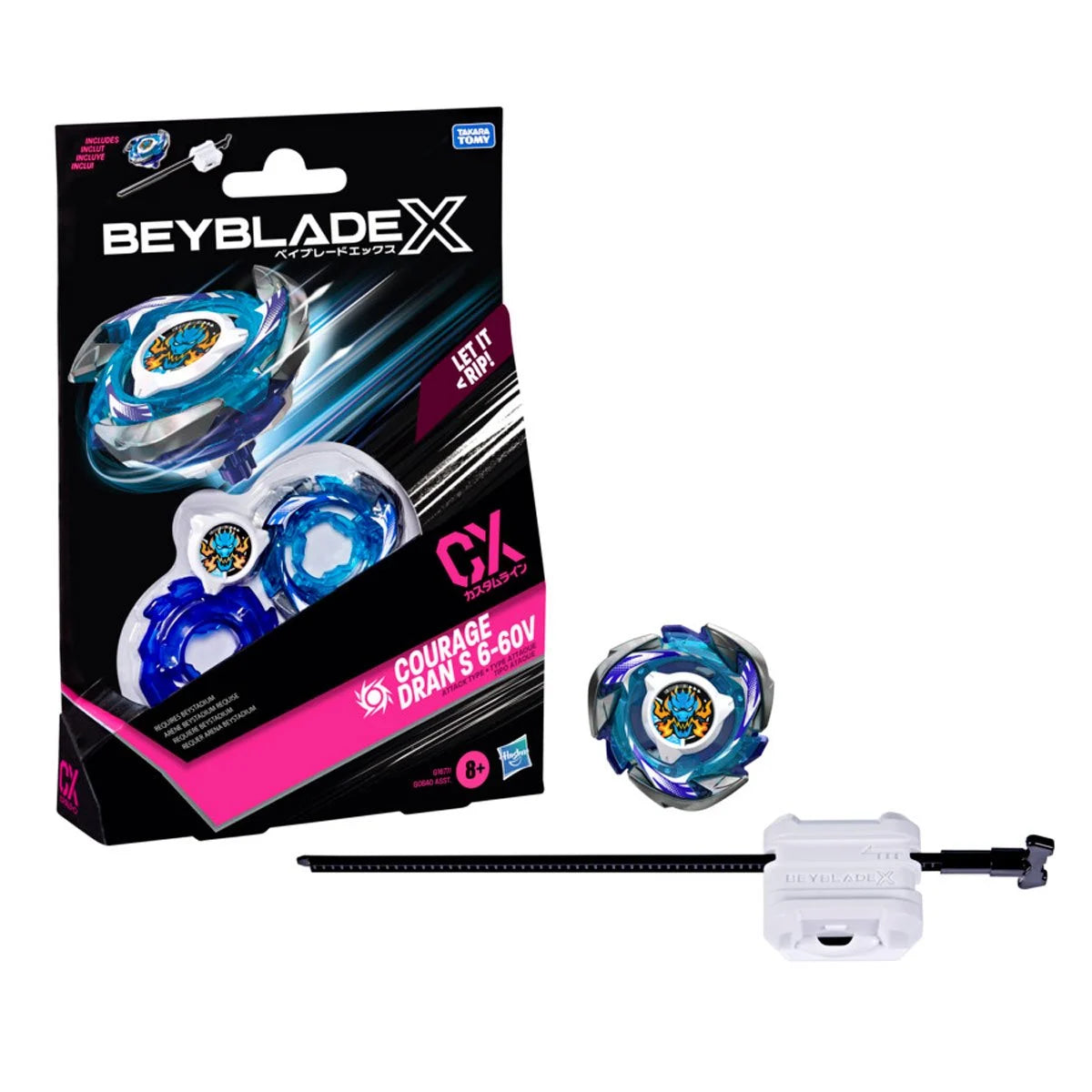 Beyblade X Courage Dran S 6-60V CX Starter Pack Set