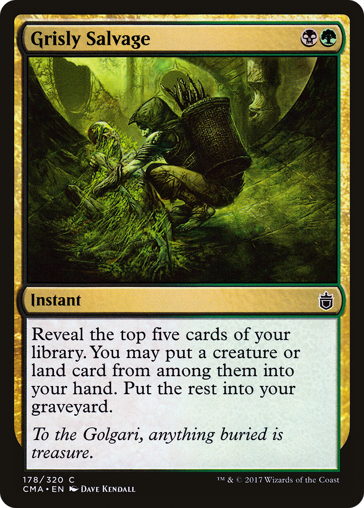 Image of Grisly Salvage (CMA-178) - Commander Anthology