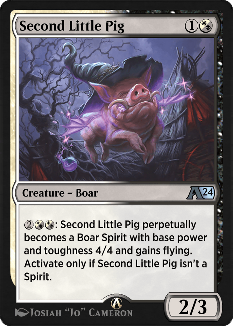 Image of Second Little Pig (YWOE-024) - Alchemy: Wilds of Eldraine