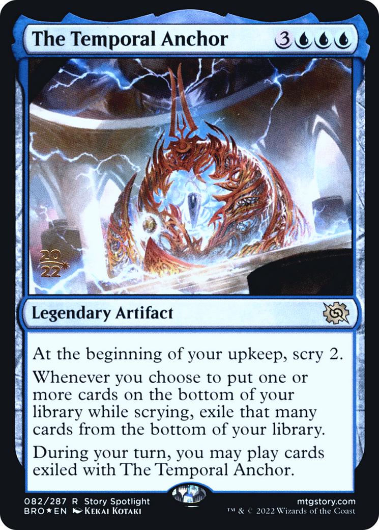 Image of The Temporal Anchor (PRE-082) - The Brothers' War Promos Foil