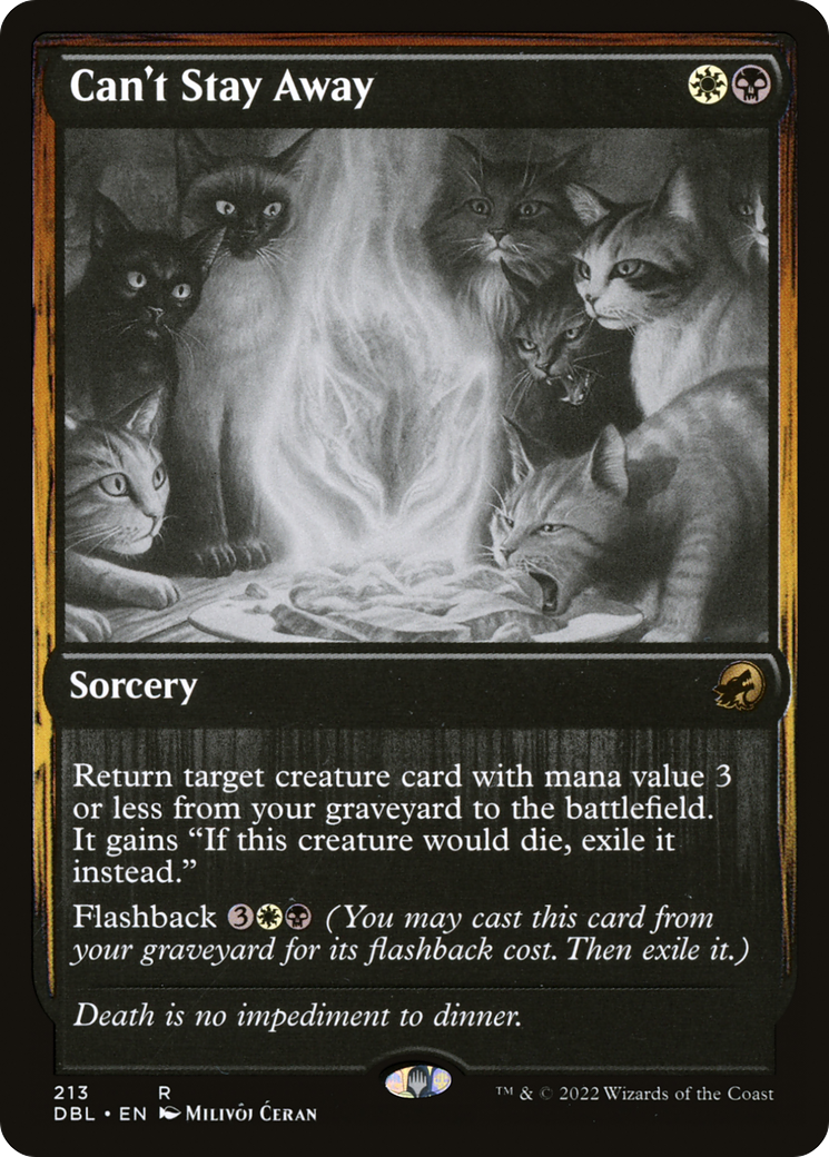 Image of Can't Stay Away (DBL-213) - Innistrad: Double Feature Foil
