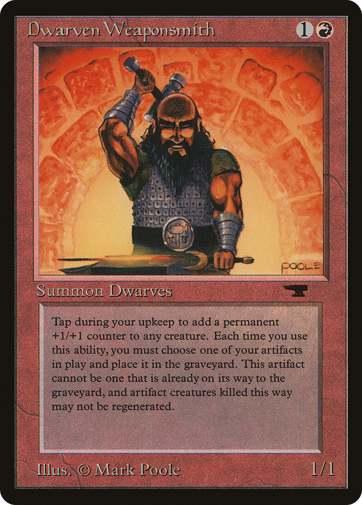 Image of Dwarven Weaponsmith (ATQ-) - Antiquities