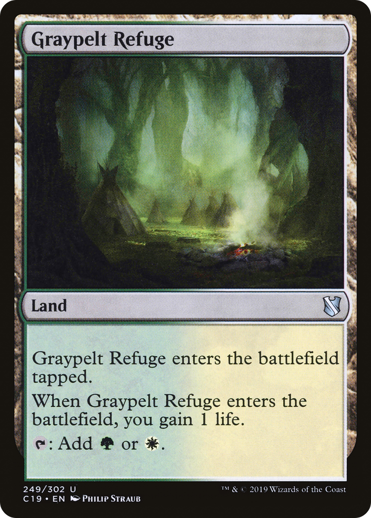 Image of Graypelt Refuge (C19-249) - Commander 2019