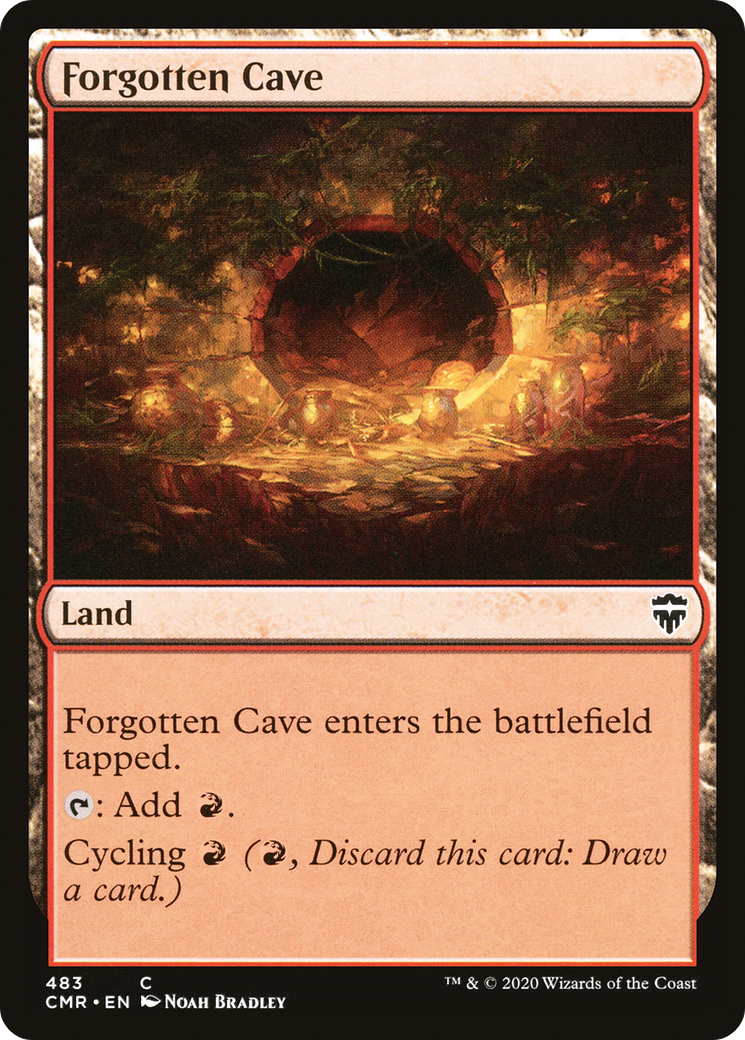 Image of Forgotten Cave (CMR-483) - Commander Legends